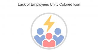 Lack Of Employees Unity Colored Icon In Powerpoint Pptx Png And Editable Eps Format