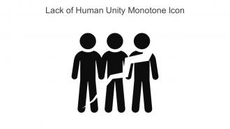 Lack Of Human Unity Monotone Icon In Powerpoint Pptx Png And Editable Eps Format
