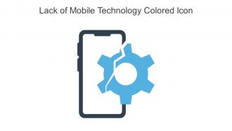 Lack Of Mobile Technology Colored Icon In Powerpoint Pptx Png And Editable Eps Format