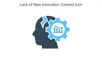 Lack Of New Innovation Colored Icon In Powerpoint Pptx Png And Editable Eps Format