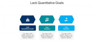 Lack quantitative goals ppt powerpoint presentation inspiration layout ideas cpb