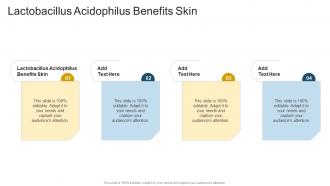 Lactobacillus Acidophilus Benefits Skin In Powerpoint And Google Slides Cpb