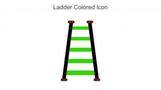 Ladder Colored Icon In Powerpoint Pptx Png And Editable Eps Format