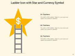 Ladder icon firefighting arrows upward technology symbol computing