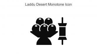 Laddu Desert Monotone Icon In Powerpoint Pptx Png And Editable Eps Format