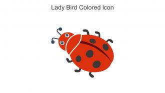 Lady Bird Colored Icon In Powerpoint Pptx Png And Editable Eps Format