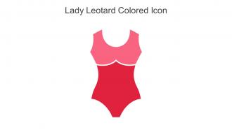 Lady Leotard Colored Icon In Powerpoint Pptx Png And Editable Eps Format