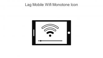 Lag Mobile Wifi Monotone Icon In Powerpoint Pptx Png And Editable Eps Format
