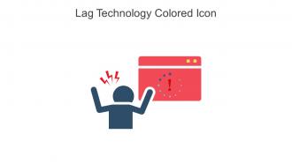 Lag Technology Colored Icon In Powerpoint Pptx Png And Editable Eps Format