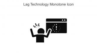 Lag Technology Monotone Icon In Powerpoint Pptx Png And Editable Eps Format