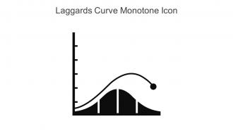 Laggards Curve Monotone Icon In Powerpoint Pptx Png And Editable Eps Format