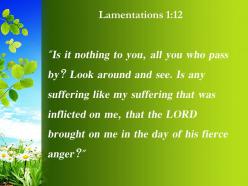 Lamentations 1 12 the day of his fierce anger powerpoint church sermon