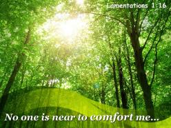 Lamentations 1 16 no one is near to comfort powerpoint church sermon