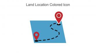 Land Location Colored Icon In Powerpoint Pptx Png And Editable Eps Format
