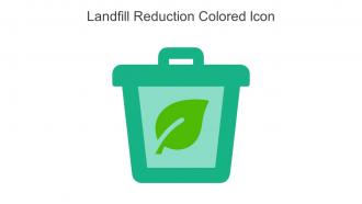 Landfill Reduction Colored Icon In Powerpoint Pptx Png And Editable Eps Format