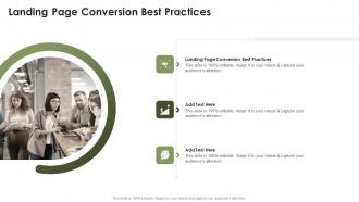 Landing Page Conversion Best Practices In Powerpoint And Google Slides Cpb