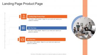 Landing Page Product Page In Powerpoint And Google Slides Cpb