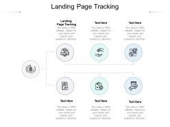 Landing page tracking ppt powerpoint presentation outline guidelines cpb