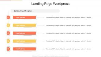 Landing Page Wordpress In Powerpoint And Google Slides Cpb