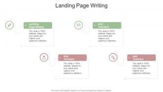 Landing Page Writing In Powerpoint And Google Slides Cpb