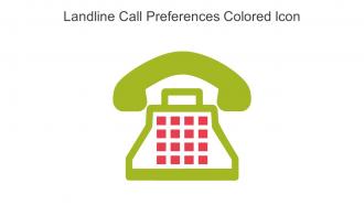Landline Call Preferences Colored Icon In Powerpoint Pptx Png And Editable Eps Format