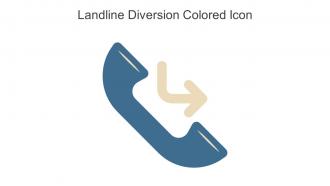 Landline Diversion Colored Icon In Powerpoint Pptx Png And Editable Eps Format