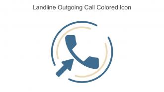 Landline Outgoing Call Colored Icon In Powerpoint Pptx Png And Editable Eps Format