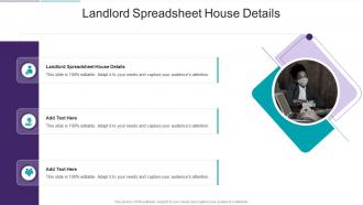 Landlord Spreadsheet House Details In Powerpoint And Google Slides Cpb