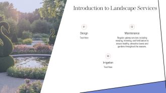 Landscape And Lawn Maintenance Services Proposal PPT Structure AT Images Interactive