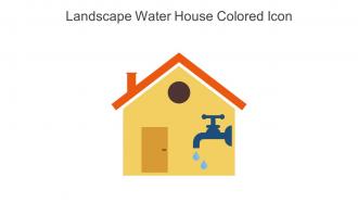 Landscape Water House Colored Icon In Powerpoint Pptx Png And Editable Eps Format