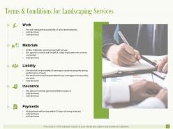 Landscaping proposal template powerpoint presentation slides