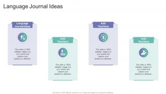 Language Journal Ideas In Powerpoint And Google Slides Cpb