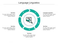 Language linguistics ppt powerpoint presentation professional example topics cpb