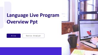 Language Live Program Overview PPT Graphics ACP