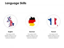 Language skills audiences attention ppt powerpoint presentation file slide portrait