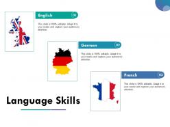 Language Skills Powerpoint Layout Ppt Slide Examples