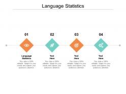 Language statistics ppt powerpoint presentation show model cpb