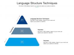 Language structure techniques ppt powerpoint objects cpb