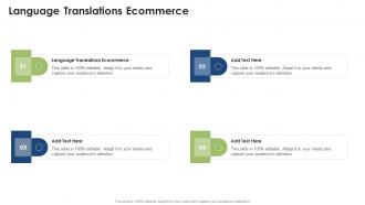 Language Translations Ecommerce In Powerpoint And Google Slides Cpb