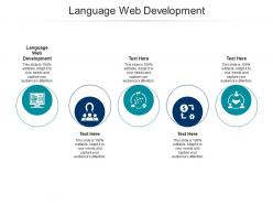 Language web development ppt powerpoint presentation file graphics pictures cpb