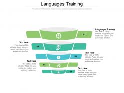 Languages training ppt powerpoint presentation ideas show cpb