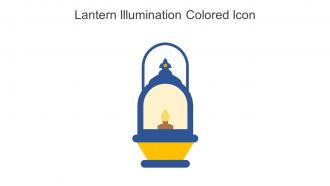 Lantern Illumination Colored Icon In Powerpoint Pptx Png And Editable Eps Format