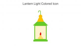 Lantern Light Colored Icon In Powerpoint Pptx Png And Editable Eps Format