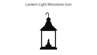 Lantern Light Monotone Icon In Powerpoint Pptx Png And Editable Eps Format