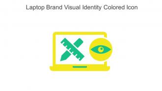Laptop Brand Visual Identity Colored Icon In Powerpoint Pptx Png And Editable Eps Format