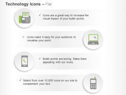 Laptop mobiles data technology ppt icons graphics