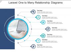 Laravel one to many relationship diagrams infographic template