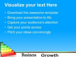 Large building blocks powerpoint templates lego graph growth business ppt themes
