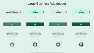 Large Business Advantages In Powerpoint And Google Slides Cpb