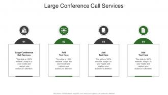 Large Conference Call Services In Powerpoint And Google Slides Cpb